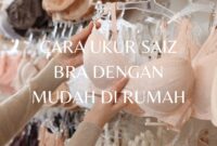 Cara Ukur Saiz Bra